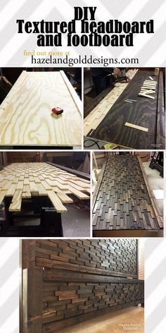 diy headboard footboard bed, woodworking, build bed, bed frame, wood bed frame, wood headboard, do-it-yourself, wood shim headboard Shim Headboard, Footboard Bed, Diy Bed Frame, Diy Headboards, Hemma Diy, Wood Bed Frame, Hiasan Bilik, Diy Headboard, Wood Bed