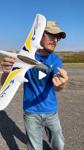 Nate & Abby TheRcSaylors on Instagram: "This is a perfect RC airplane for beginners. It is budget friendly and extremely easy to fly. #hobbyzoneduet #thercsaylors #rc #rctoy #rcplane #rcairplane #aviation #easytofly #pilot #fridayfun #instareels #instagood" Rc Planes, Rc Airplanes, October 27, Rc Toys, Free Time, Budget Friendly, Budgeting, On Instagram, Instagram