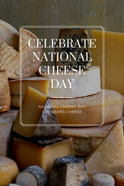 It's National Cheese Day! Cheese Day Creative Ads, National Cheese Lovers Day, National Cheese Day, National Cheesecake Day, Cheese Factory, Cheese Day, Lovers Day, Cheesy Recipes, Cheese Lover