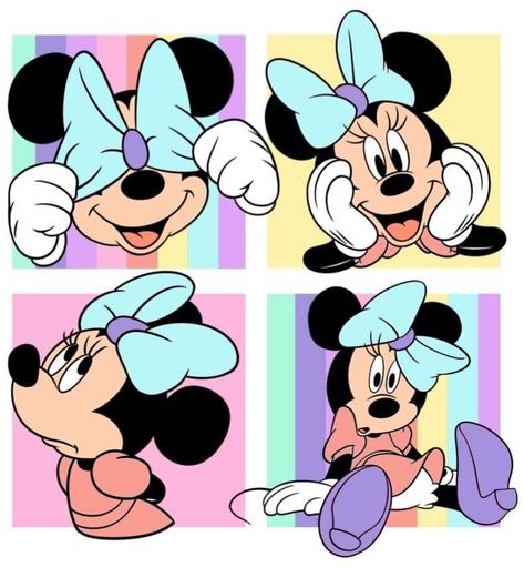 Pop Art Disney, Minnie Mouse Stickers, Disney Pop Art, Mouse Pictures, Mickey Mouse Art, Skz Hyunjin, Tshirt Printing Design, Art Disney, Mickey Mouse And Friends