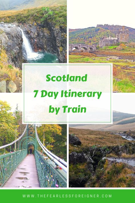 Scotland Itinerary, Scotland Culture, One Week Itinerary, 7 Day Itinerary, Scotland Hiking, Scotland Travel Guide, Scotland Vacation, Scotland Trip, Scotland Edinburgh