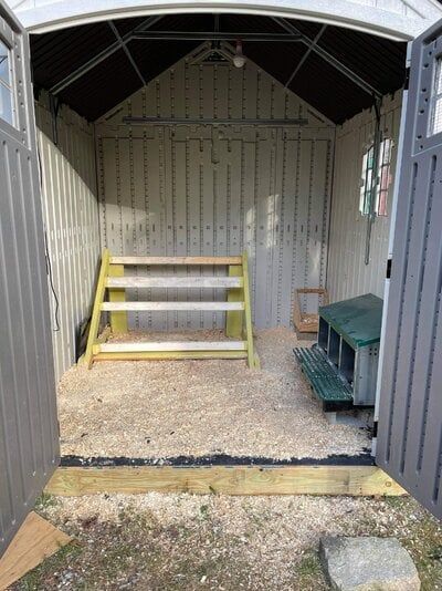 Shed Chicken Coop, Pallet Coop, Chicken Coop Pallets, Cute Chicken Coops, Easy Chicken Coop, Chicken Shed, Backyard Chicken Coop Plans, How To Raise Chickens, Diy Chicken Coop Plans