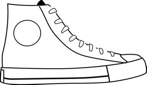 Blank Shoe Coloring Page Coloring Coloring Pages Design A Shoe Template, Simple Shoe Drawing, Nike Shoes Drawing Easy, How To Draw Converse, Drawn On Shoes, Shoe Drawing Ideas, Converse Shoes Drawing, Shoes Drawing Ideas, Shoe Outline