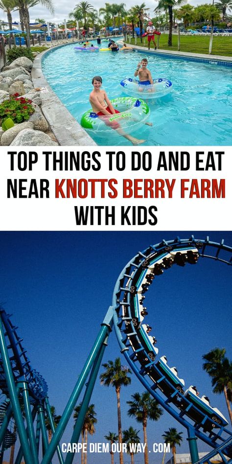 Beyond Knott's Berry Farm: Top Things to See and Eat in Buena Park with Kids You Pick Berry Farm, Knotts Berry Farm Halloween, Knotts Berry Farm Food, Knots Berry Farm, Knots Berry Farm Rides, Buena Park California, Knotts Berry Farm, Buena Park, Berry Farm