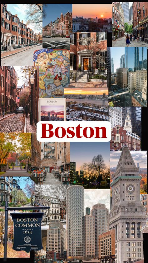 Boston Wallpaper, Boston Nightlife, Massachusetts Aesthetic, Boston Aesthetic, University Inspiration, Boston Travel Guide, Moving To Boston, Massachusetts Travel, Living In Boston