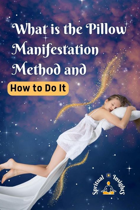 What is the Pillow Manifestation Method and How to Do It Manifest While You Sleep, Paper Under Pillow Manifestation, Pillow Manifestation Method, Pillow Method Manifestation Example, Pillow Method Manifestation, Pillow Manifestation, Pillow Method, Wish Spell, Board Inspiration