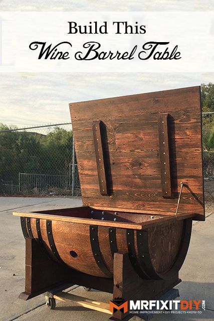 Wine Barrel Coffee Table Diy, Whiskey Barrel Ideas, Wine Barrel Ideas, Wine Barrel End Table, Stave Projects, Whiskey Barrel Coffee Table, Barrel Tables, Wood Spool Tables, Wine Barrel Coffee Table