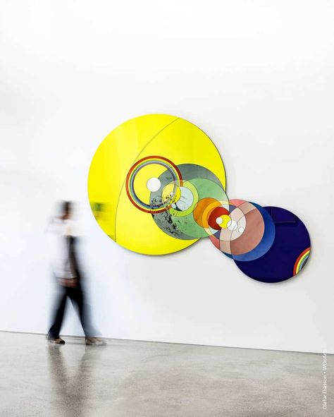 Artwork by Olafur Eliasson Studio Olafur Eliasson, Icelandic Artists, Weather Projects, Minimal Painting, Olafur Eliasson, Instagram Blog, Blog Website, Fade Color, Human Experience