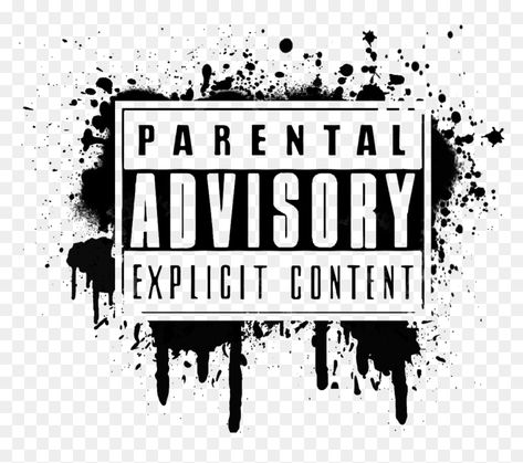 Parental Advisory Logo, Explicit Content, Parental Advisory Explicit Content, Parental Advisory, Png Download, Png Image, Transparent Background