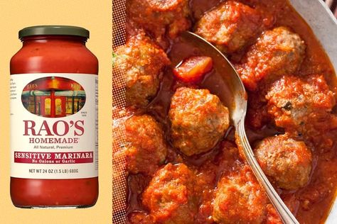 Rao’s Strange Trick for Making the Fluffiest Meatballs on Planet Earth Rao Meatball Recipe, Raos Sauce, Raos Meatballs, Meatball Recipe, Meatball Recipes, Planet Earth, Sauce Recipes, Meatballs, All Time