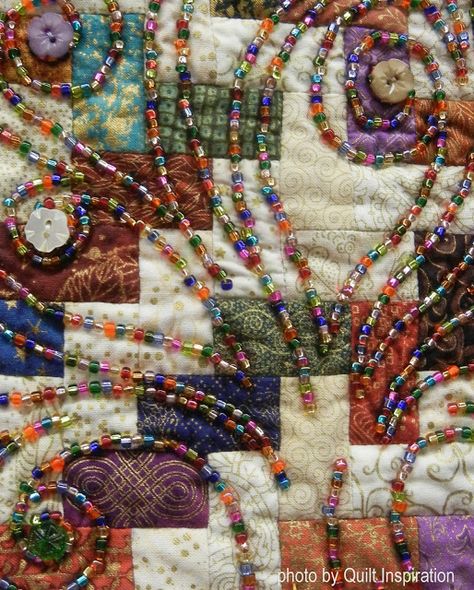 Celtic Quilt, Crazy Quilt Stitches, Textile Art Embroidery, Fabric Cards, Crazy Patchwork, Crazy Quilting, Fabric Journals, Hand Embroidery Projects, Quilt Stitching