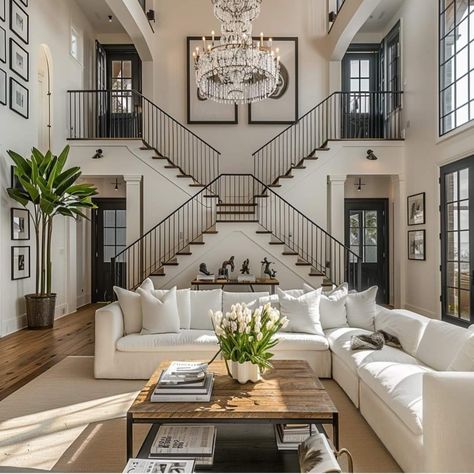 Interior Design Boards, Smart Home Design, Living Room Organization, Modern Staircase, Dream House Rooms, Home Goods Decor, Coral Gables, Design Your Dream House, Living Room Seating