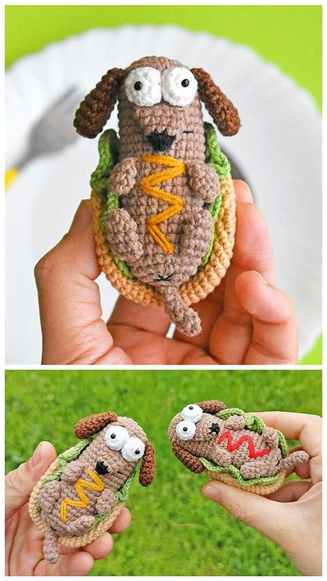 Small Amigurumi Free Pattern Gifts, How To Make Amigurumi Patterns, Crochet Toy Animals, Amiguri Free Patterns, Crochet Idea Amigurumi, Praying Mantis Crochet Pattern Free, Ferret Amigurumi Free Pattern, Free Pdf Pattern Crochet, Free Crochet Small Amigurumi Patterns