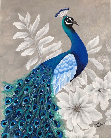 Textured Peacock Painting, Paintings Of Peacocks Acrylic, Peackok Drawing Peacock Painting, Peacock Sketch Simple, Painting A Peacock, Peacock Paintings Acrylic, Acrylic Peacock Painting, Peacock Abstract Painting, How To Draw A Peacock