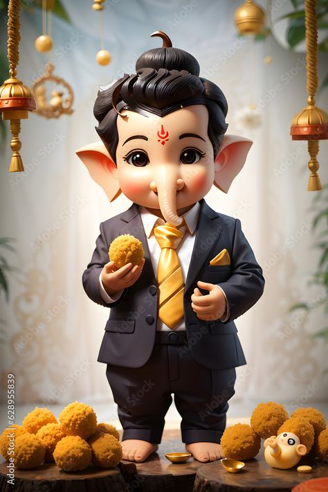 Generative AI, Ganesh Chaturthi pictures, Lookalike boss baby #Ganesh #GaneshChaturthi #bossbaby #toddler #GanpatiBappaMorya #Ganpati Baby Ganpati, Anna Bhau Sathe Photo, Baby Ganesh, Editing Assets, Krishna Bhakti, Vijay Kumar, Fb Profile Photo, Psychological Facts Interesting, Ganpati Ji