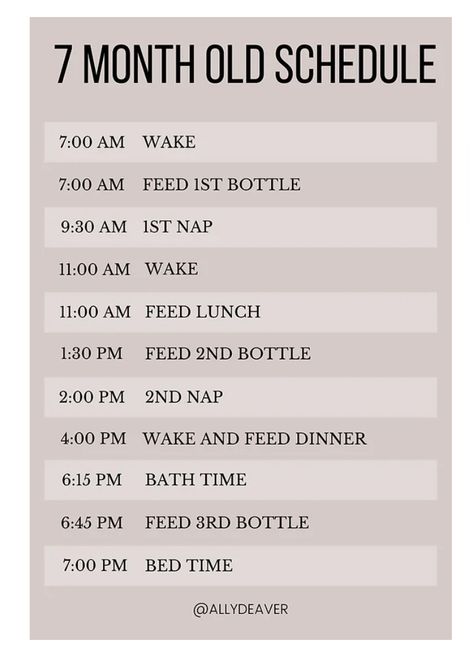 7 Month Nap Schedule, 7month Old Schedule, Schedule For 7 Month Old Baby, 7-8 Month Old Schedule, 7 Month Old Routine, 7 Month Sleep Schedule, 6 Month Blw Schedule, 7 Month Eating Schedule, 7 Month Old Eating Schedule