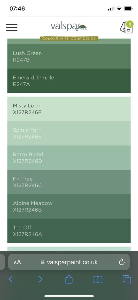 Meadow Green Color, Valspar Colors, Green Painted Walls, Cool Green, Alpine Meadow, Painted Walls, Fir Tree, Paint Colors For Home, Lush Green