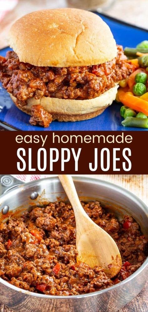 Gluten Free Sloppy Joe Recipe, Homemade Sloppy Joes Recipe, Gluten Free Sloppy Joes, Gluten Free Hamburger, Sloppy Joe Recipe Easy, Homemade Sloppy Joe Recipe, Sloppy Joes Easy, Homemade Sloppy Joes, Joe Recipe