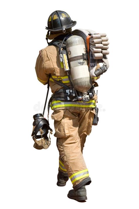 Fireman Art, Firefighter Room, Firefighter Photography, Firefighter Gear, Civil Defense, Hard Men, Fire Fighters, Fire Hose, Fire Dept