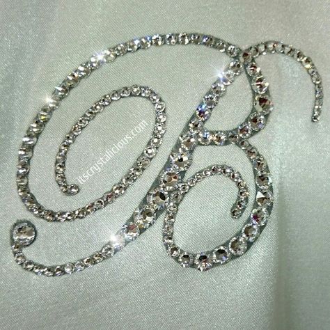 🌟 B is for .........  #b #bling #crystals #monogram #custommade #couture #sparkles #swarovski #swarovskielements #bridalstylist #styleblogger #satin #crystalicious #ndeane  http://www.itscrystalicious.com Crystal Letters, Diy Rhinestone Crafts, Diy Mug Designs, Rhinestone Outfit, Acrylic Monogram, Rhinestone Designs Templates, Diy Hair Accessories Ribbon, Alphabet Letters Design, Rhinestone Letters