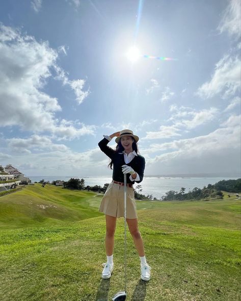 yulyulk instagram update Prenup Theme, Tennis Dress Outfit, South Korean Girl, Snsd Yuri, Kwon Yuri, Golf Wear, Golf Fashion, Tennis Dress, South Korean