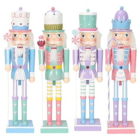 Just found this amazing item on AliExpress. Check it out! $5.85 60％ Off | 25CM Christmas Nutcracker Puppet Children's Gift Wooden Handcraft Candy Soldier Doll Toy New Gift For Girls Nutcracker Color Palette, Candy Nutcracker, Colorful Nutcracker, Hand Painted Nutcracker, Gingerbread Nutcracker, Painted Nutcracker, Nutcracker Image, Nutcracker Design, Pink Nutcracker