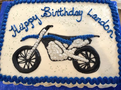 Dirt Bike Cake, Race Track Cake, Bike Cake, Bike Cakes, Bento Cakes, Bike Drawing, Cool Birthday Cakes, Graduation Cakes, 4th Birthday Parties