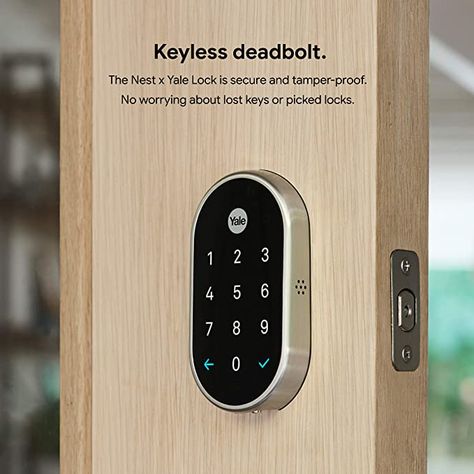 Biometric Lock, Biometrics Technology, Digital Door Lock, Deadbolt Lock, Front Door Locks, Lost Keys, Google Nest, Smart Door Locks, Smart Door