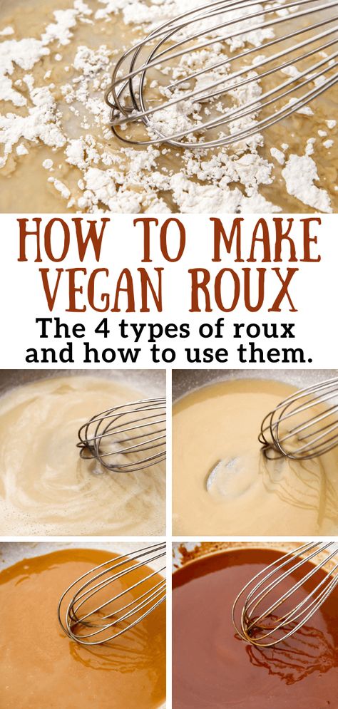 Gluten Free Roux, Vegan Sauce Recipes, Vegan Staples, Vegan Gravy, Aol Mail, Plant Based Whole Foods, Vegan Sauces, Vegetable Broth, Vegan Alternatives