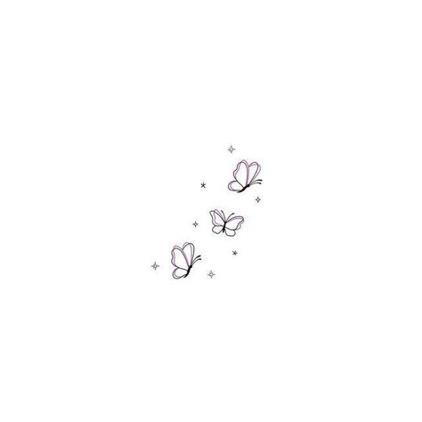 Long Horizontal Tattoo, Until Tomorrow Tattoo, Flying Butterflies Tattoo, Three Butterflies Tattoo, Small Aesthetic Tattoos, Tiny Tattoos With Meaning, Front Shoulder Tattoos, Spiderman Tattoo, Butterfly Wrist Tattoo