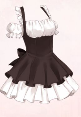 Gacha Maid Dress, I Want Pizza, Vestidos Anime, Fashion Sketches Dresses, Anime Clothes, Drawing Anime Clothes, Dress Design Sketches, Maid Outfit, Grilled Fish