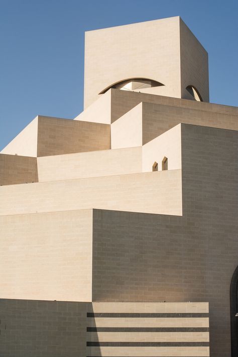 The Museum of Islamic Art Doha Qatar Islamic Art Museum, Museum Of Islamic Art, Playgrounds Architecture, Photography Museum, I M Pei, Folding Screens, Contemporary Windows, Walter Gropius, Doha Qatar