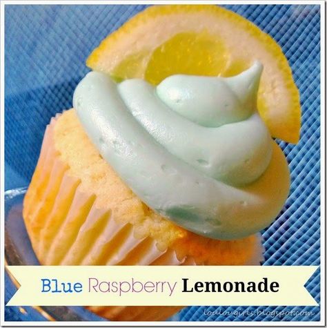 Lemonade Party Theme, Raspberry Lemonade Cupcakes, Blue Raspberry Lemonade, Lemonade Cupcakes, Raspberry Cupcakes, Lemonade Party, Handy Man, Raspberry Lemonade, Delish Recipes