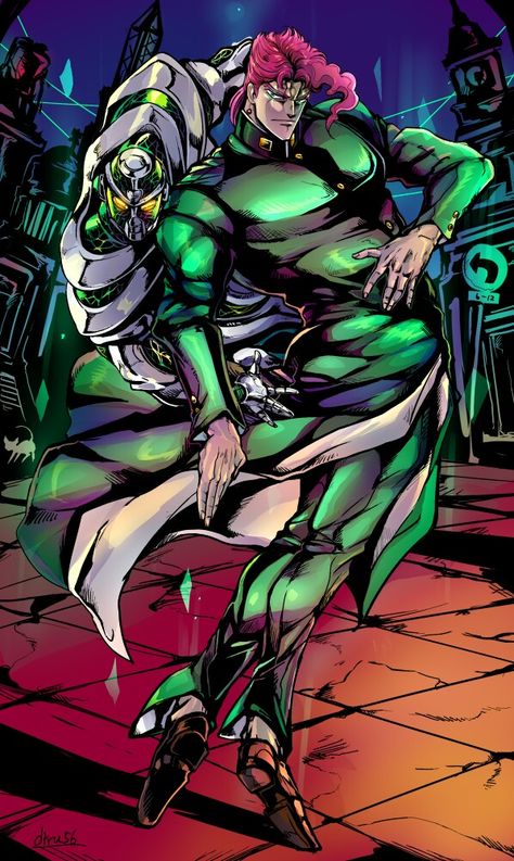 Hierophant Green, Kakyoin Noriaki, Jojo Stardust Crusaders, Cherry Baby, Bizarre Art, Anime Cosplay Costumes, Jojo Anime, Jojo Memes, Anime Heaven