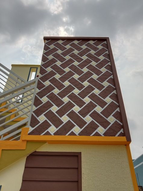 Structure Paint Wall Exterior, Front Wall Texture Design Of House, Exterior Wall Texture Patterns, Wall Colour Texture, Wall Texture Patterns, Wall Facade, Exterior Texture, Patterns Painting, Stucco Texture