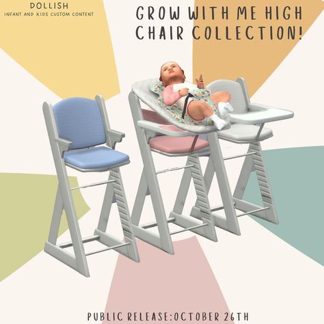 Sims 4 Infant High Chair Cc, Sims 4 Cc High Chair Patreon, Sims 4 High Chair Patreon, Sims 4 Cc Infant Highchair, High Chair Sims 4 Cc, Sims 4 Cc Functional Furniture, Sims 4 Highchair, Sims 4 Cc High Chair, Sims 4 Infant Cc Furniture Functional