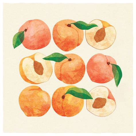 Get ready to create peachy-perfect illustrations! Discover tips, tricks, and epic ideas to make your artwork as juicy as the fruit itself. Explore now! Peach Illustration, Rustic Tableware, Dry Brush Technique, Illustration Ideas, Oil Pastels, Baby Scrapbook, Drawing Practice, The Fruit, Color Blending