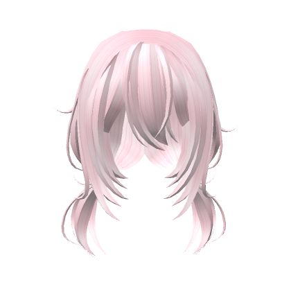 Hikikomori Girl, Low Pigtails, Roblox Items, Roblox Hair, Create An Avatar, Dress Hairstyles, Pink Hair, Hair Accessory, Mix Match