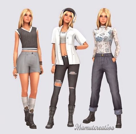 #Sims4 #Sims4Gameplay #Sims4Builds #Sims4CC #Sims4Mods #Sims4Community #Sims4ExpansionPacks #Sims4CustomContent #Sims4BuildMode #Sims4GameplayTips Twistedcat Cc, Sims 4 Base Game Outfits Ideas, Sims 4 Couple Poses, Sims 4 Challenges, Sims 4 Cc Folder, Casas The Sims 4, Sims 4 Gameplay, Sims 4 Teen, Sims 4 Characters