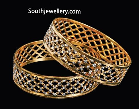 Gold Kangan Design Latest, Kangan Design, Plain Gold Bangles, Latest Jewellery Designs, Gold Kada, Latest Indian Jewellery, 22 Carat Gold Jewellery, Gold Bangles Indian, Indian Bangles