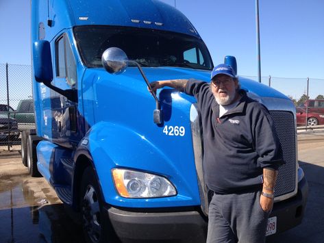 March Driver of the Month BJ McGuire Ira Strum Truck Driver, Truck Update, Cute Display Pictures For Whatsapp, Austin Miller, Good Looking Older Men, Trucks For Sell, Old Man Pictures, Best Pickup Truck, Deni Denials