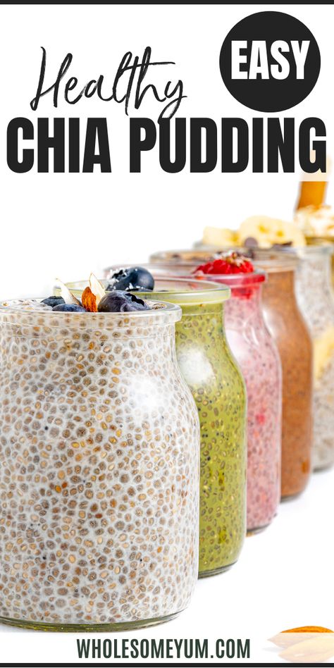 Chia Seed Pudding Recipe Keto Chai Pudding Overnight, Chia Seed Pudding With Dates, Keto Chia Seed Pudding Coconut Milk, Chia Seed Pudding Overnight, Low Fodmap Chia Seed Pudding, Black Chia Seed Recipes, Keto Chia Pudding Recipes, Chia Seed Mousse, Low Cal Chia Pudding