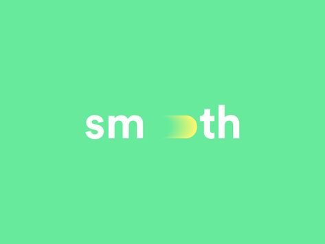 Smooth Logo by Petar Cirkovic Tech Company, Typographic Logo, App Logo, Saint Charles, San Rafael, Work Ideas, San Luis Obispo, Show And Tell, Graphic Design Inspiration