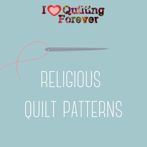 Religious Quilt Patterns board cover Christian Quilts Patterns, Christian Quilt Patterns, Cross Quilt Pattern Free, Christian Quilts, Comfort Verses, Fun Quilts, Oldest Bible, Crochet Shawl Free, Beginner Quilt