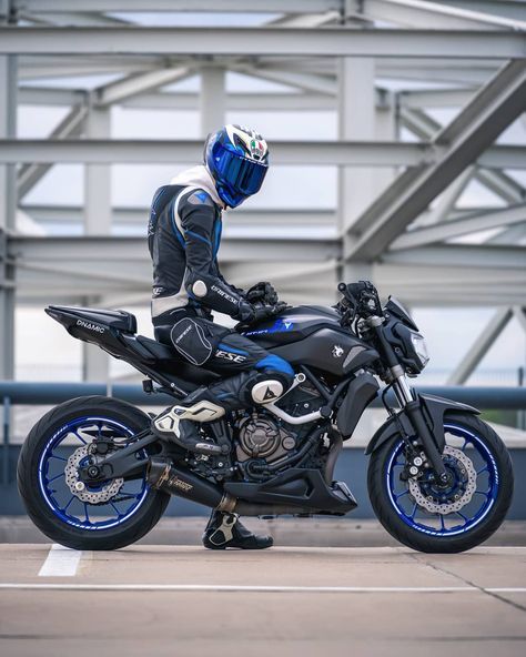 Yamaha MT07 Fz Bike, Yamaha Fz 07, Yamaha Mt 07, Motorbike Art, Yamaha Mt07, Biker Photography, Image Moto, Мотоциклы Cafe Racers, Futuristic Motorcycle