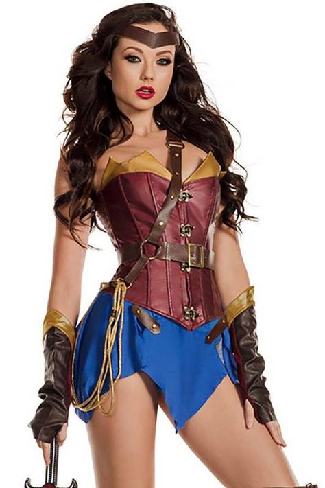 Superhero Costumes Female, Movie Halloween Costume, Warrior Costume, Woman Costume, Costumes Couples, Hero Costumes, Interview Outfit, Super Hero Costumes, Couples Costumes