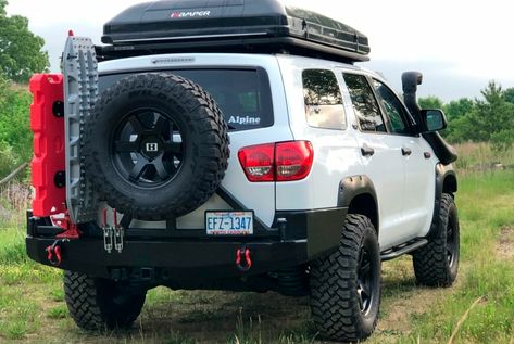 This Is the TRD-Tuned Sequoia Toyota Should Have Built a Decade Ago • Gear Patrol Overland Sequoia, Sequoia Overland, Overland Toyota, Toyota Sequioa, 2019 Camaro, Toyota Tundra Trd Pro, 2014 Toyota Tundra, Tundra Trd Pro, Toyota Tundra Trd