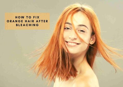 Check out this article if you want to know how to fix orange hair after bleaching. Get orange out of hair at home using blue toner, box dye and other easy tips. There are many reasons as to why your hair might have turned into an orange shade that you never wanted.  Maybe your bleaching … How To Fix Orange Hair | 6 Easy Tips For Correcting Bleached Brassy Hair Read More » How To Fix Orange Hair After Bleaching, Fix Orange Hair, Tone Orange Hair, Toner For Orange Hair, Orange Hair Dye, Bleaching Hair, How To Darken Hair, Hair Job, Porous Hair