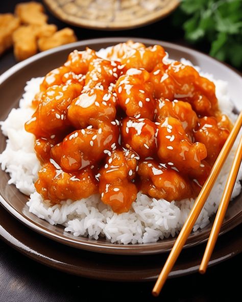 Sweet And Sour Popcorn Chicken, Sweet And Sour Chicken Fried, Sticky Sweet And Sour Chicken, Baked Sweet And Sour Chicken, Frozen Fruit Salads, Recipes Aesthetic, Calzone Recipe, Dinners Easy, Food Rice