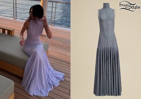 Khaite Dress, Wool Maxi Dress, Steal Her Style, Celebrity Fashion, Kendall Jenner, Her Style, Favorite Celebrities, Merino Wool, Celebrity Style